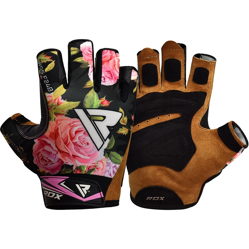 RDX F24 Feminino Luvas de Musculação