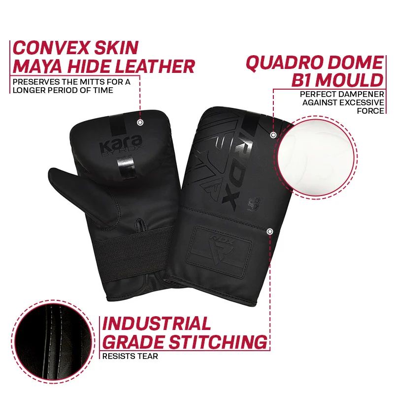 RDX Saco de pancadas Maize Full Black - Image 8