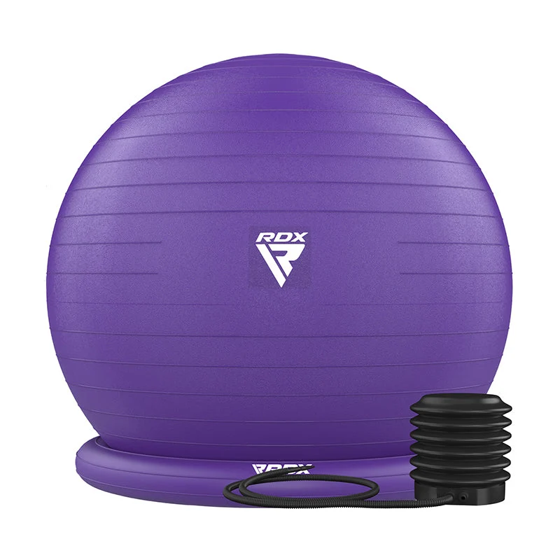 RDX B2 Bola de Yoga Inflável com Base Antiderrapante, Tubos de Resistência e Bomba de Ar - Image 4