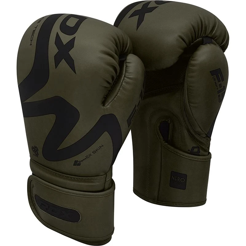 Luvas de boxe RDX F15 Nero Matte Green - Image 4