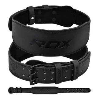 RDX CINTO DE COURO ACOLCHOADO DE 4 POLEGADAS PARA GINÁSTICA DE MUSCULAÇÃO
