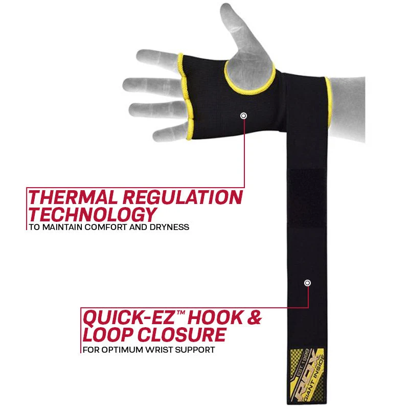 RDX IS 75cm Gel Luvas Internas com Alça de Pulso - Image 7