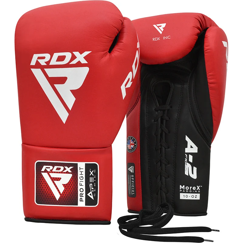 RDX APEX Lace Up Luvas De Boxe De Treino