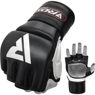 RDX T1 Couro MMA Luvas