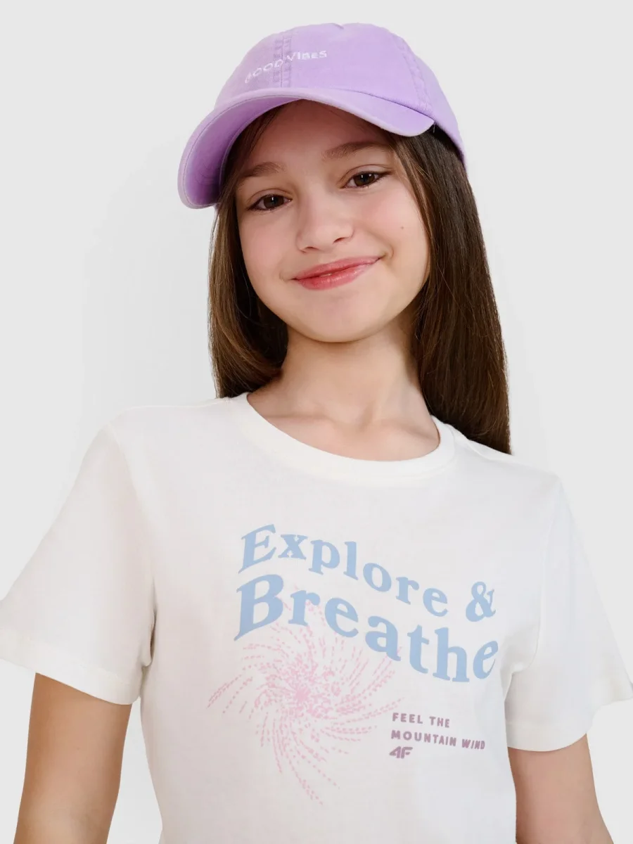 T-shirts de Algodão Menina 4F - Image 3