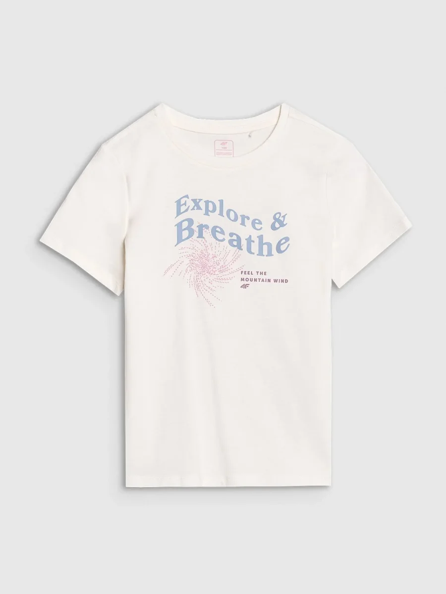 T-shirts de Algodão Menina 4F - Image 6