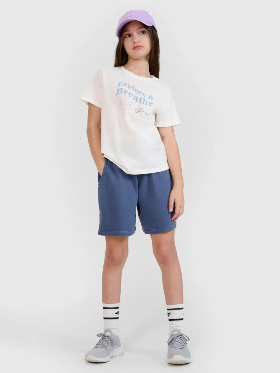 T-shirts de Algodão Menina 4F - Image 4
