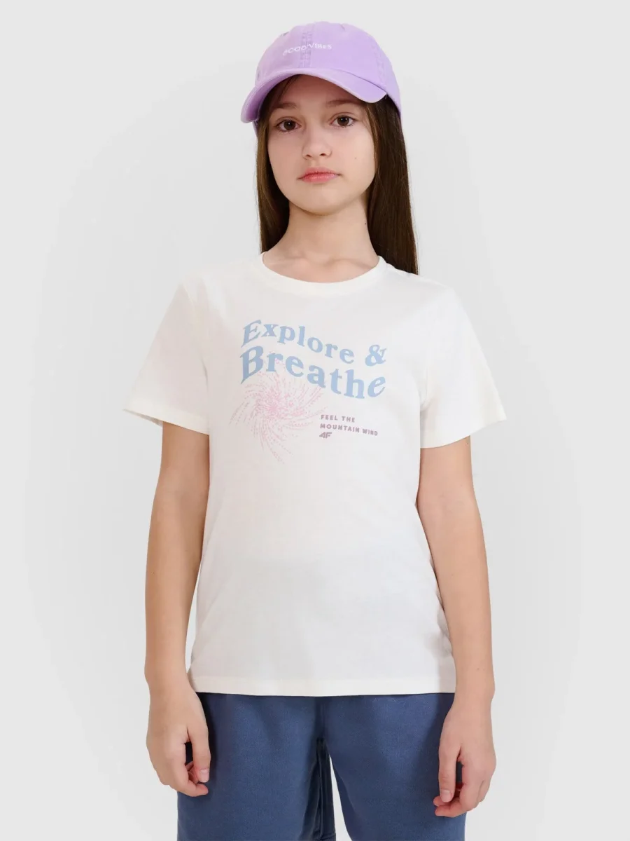 T-shirts de Algodão Menina 4F - Image 2