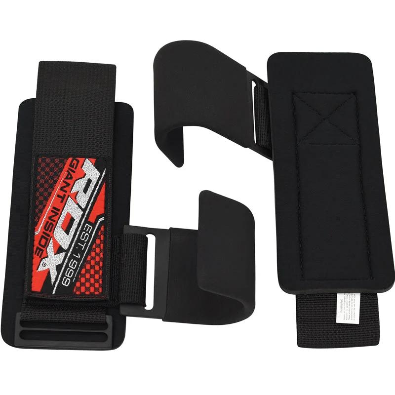 RDX W5 LARUS Gancho Correias de Ginásio Preto Nylon - Image 7